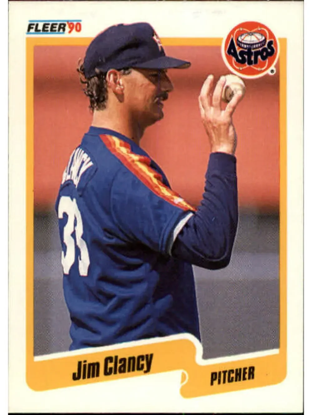 1990 Jim Clancy Fleer Baseball Card #226